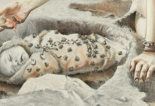Ancient Burial of an Infant Shows How Humans Carried Babies 10,000 Years Ago Artist Illustration Of Ancient Baby Burial 2